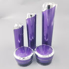 Akrylowy luksusowy fioletowy akrylowy zestaw do pakowania kosmetyków dostosowany do potrzeb użytkownika