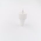 Rozpylacz mgły drobnoziarnistej z białego PP z tworzywa sztucznego 24/410 z żebrowanym zamknięciem