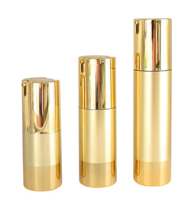 Non Spill 15ml 30ml 50ml Butelki z pompką bezpowietrzną wielokrotnego napełniania