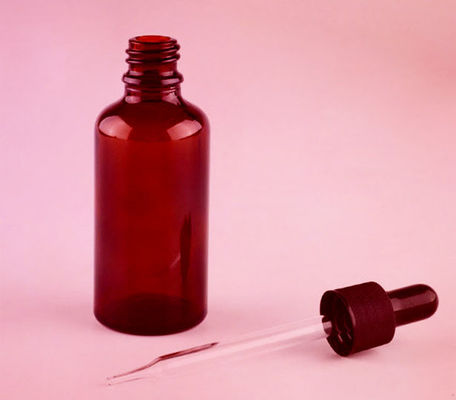 OEM 30 ml szklana butelka z bursztynowym olejkiem eterycznym ze szklanym zakraplaczem