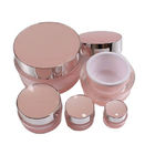 Dostosowany różowy luksusowy 5g kremowy słoik do pustych opakowań kosmetycznych