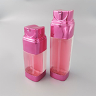 Dostosowane nierozlane butelki z dozownikiem bezpowietrznym Kwadratowy balsam Przenośna pompa natryskowa z tworzywa sztucznego
