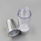 Clear Silver Vacuum 50ml Airless Pump Bottle Kosmetyczny pojemnik na krem